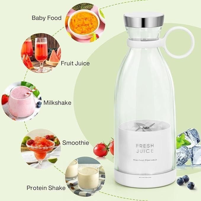 Portable Mini Juice Blender Bottle