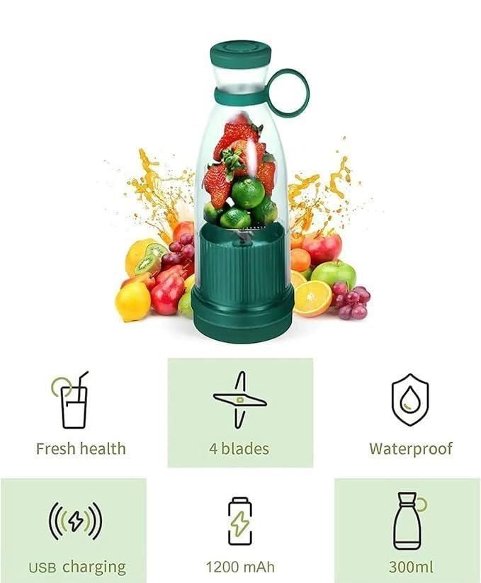Portable Mini Juice Blender Bottle