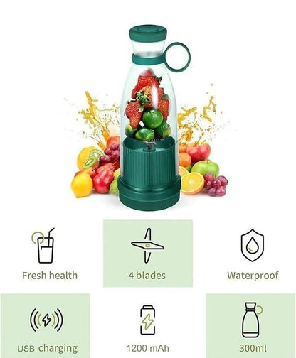 Portable Mini Juice Blender Bottle